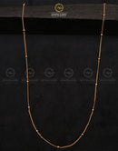 Gold look chain 17 inches  -2312