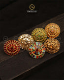 Kundan Ring adjustable-2665-Golden
