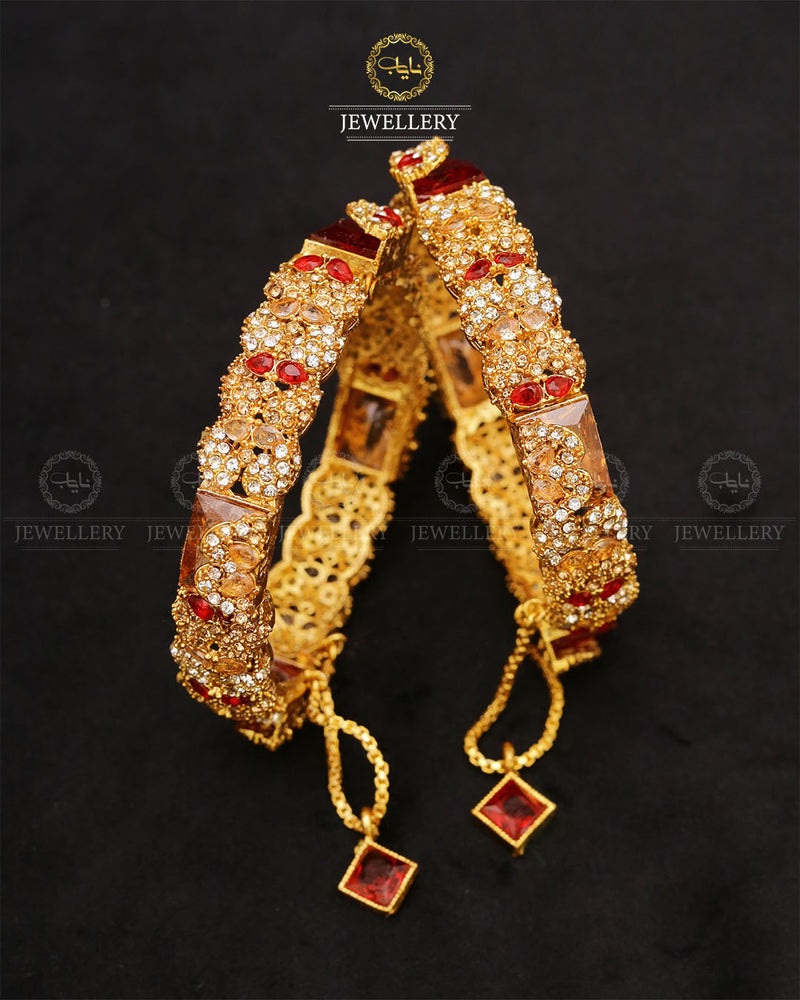 Bilqees Noratan Bangles (pair)-2680