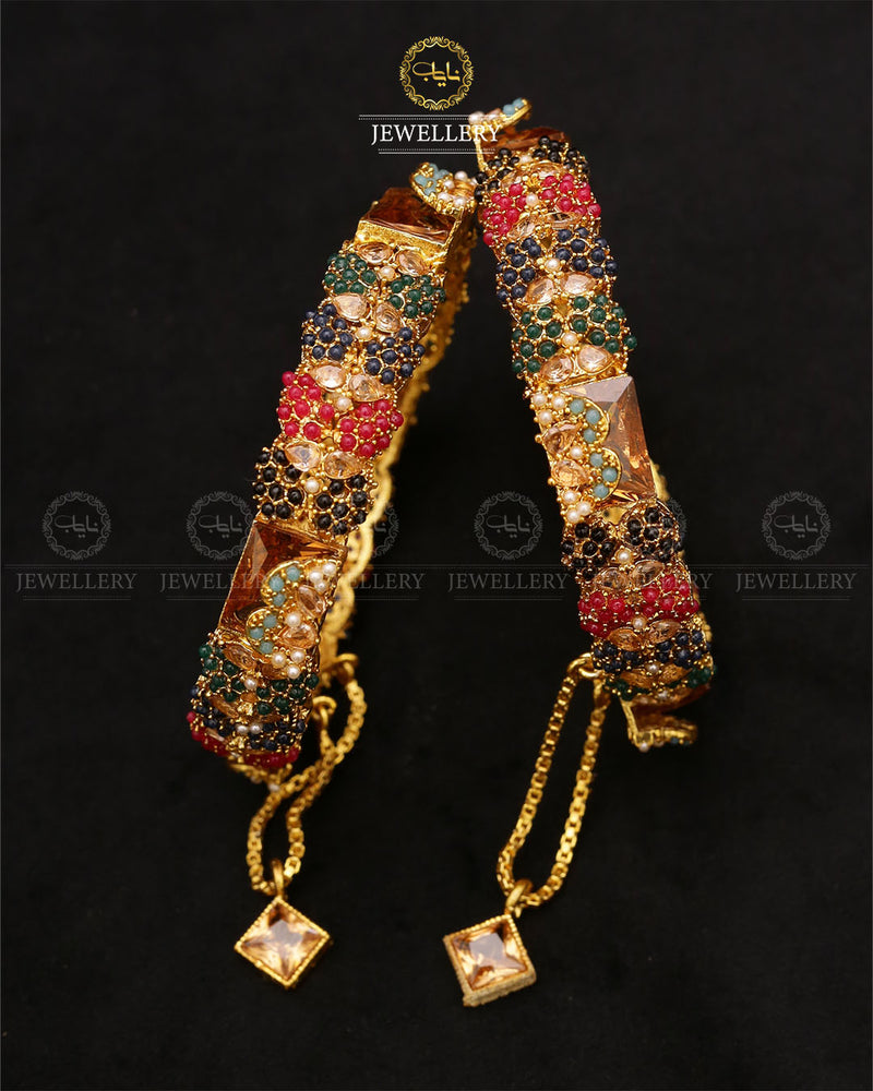 Bilqees Noratan Bangles (pair)-2680