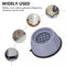 4PCS Floor Mat Elasticity Black Protectors Furniture Anti Vibration Rubber Feet Pads Washing Machine Non Slip Shock Proof Washing Machine Shock Absorption and Anti-shake Foot Pad