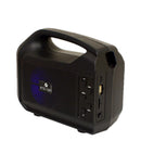KTS-1261 3 Inch Outdoor FM Radio Support MP3 LED Torch Light Solar Wireless Portable Speaker