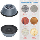 4PCS Floor Mat Elasticity Black Protectors Furniture Anti Vibration Rubber Feet Pads Washing Machine Non Slip Shock Proof Washing Machine Shock Absorption and Anti-shake Foot Pad