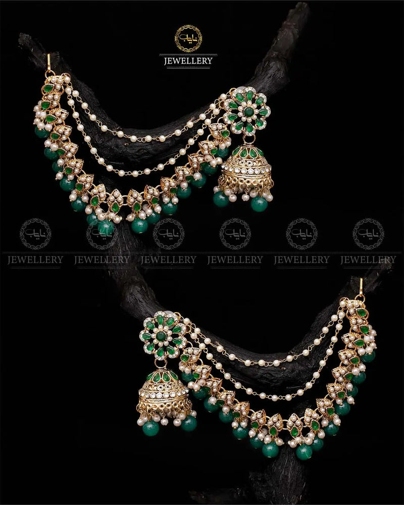 Bahubali sahara Jhumki-2103-Golden