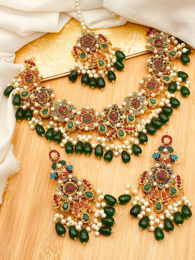 Bloom Noratan Necklace set NJ-1607