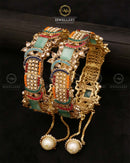 Abiha Noratan Openable Bangles (pair)-2709