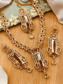 BISMA zarcon Necklace set-2818-Golden